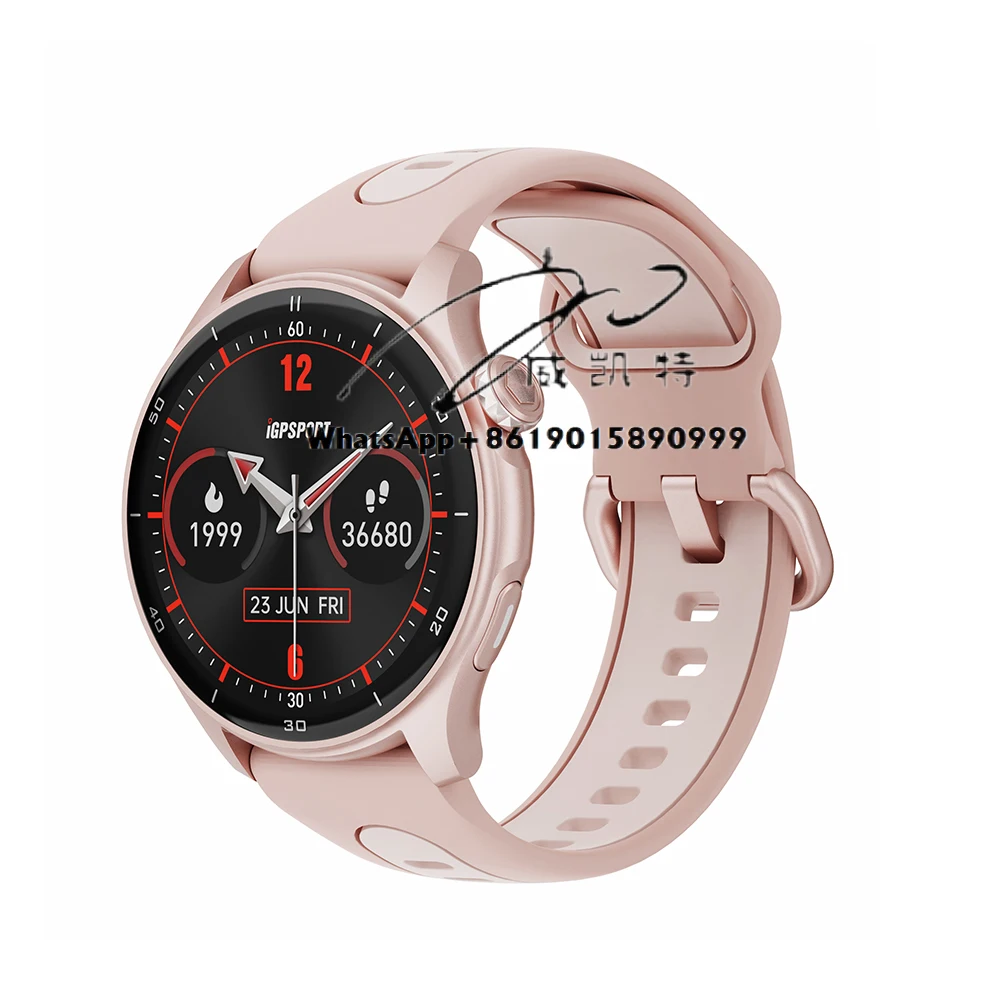 

New LW10 AMOLED Screen Cycling Running Watch Heart Rate Sleep Monitor Bluetooth Call GPS Fitness Oxygen Sports Watch