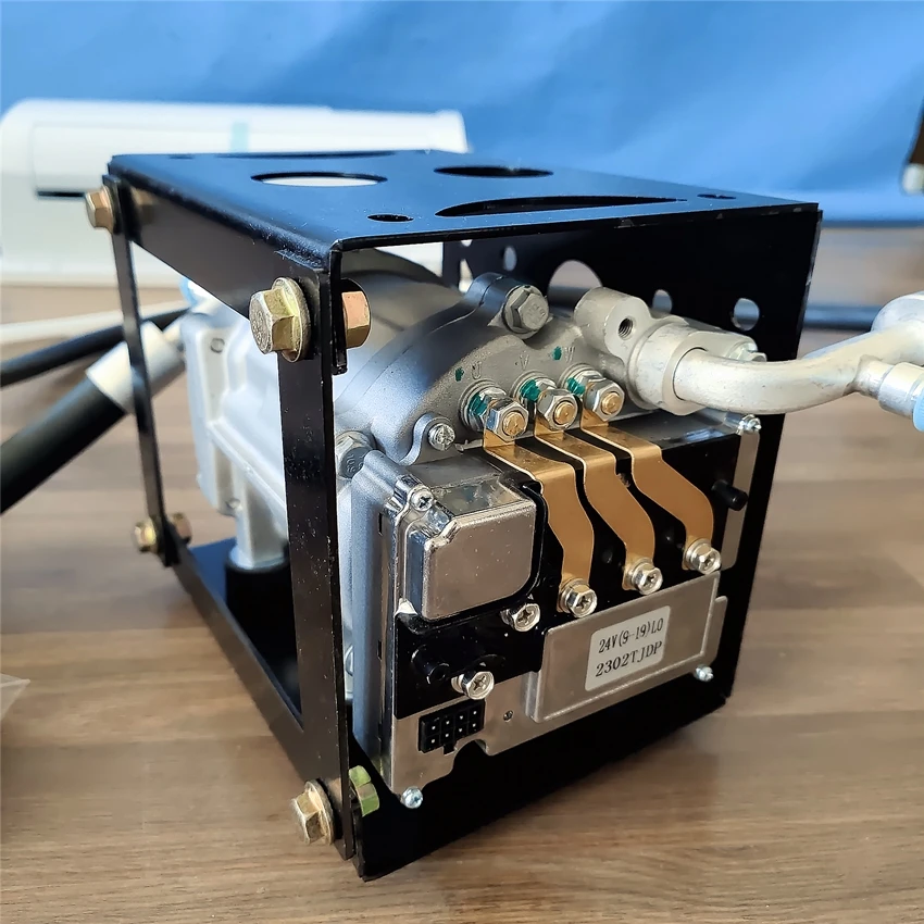 مكيف هواء كهربائي صغير سبليت عاكس قافلة 110 فولت متنقل 24 فولت 12 فولت 12 فولت RV #3