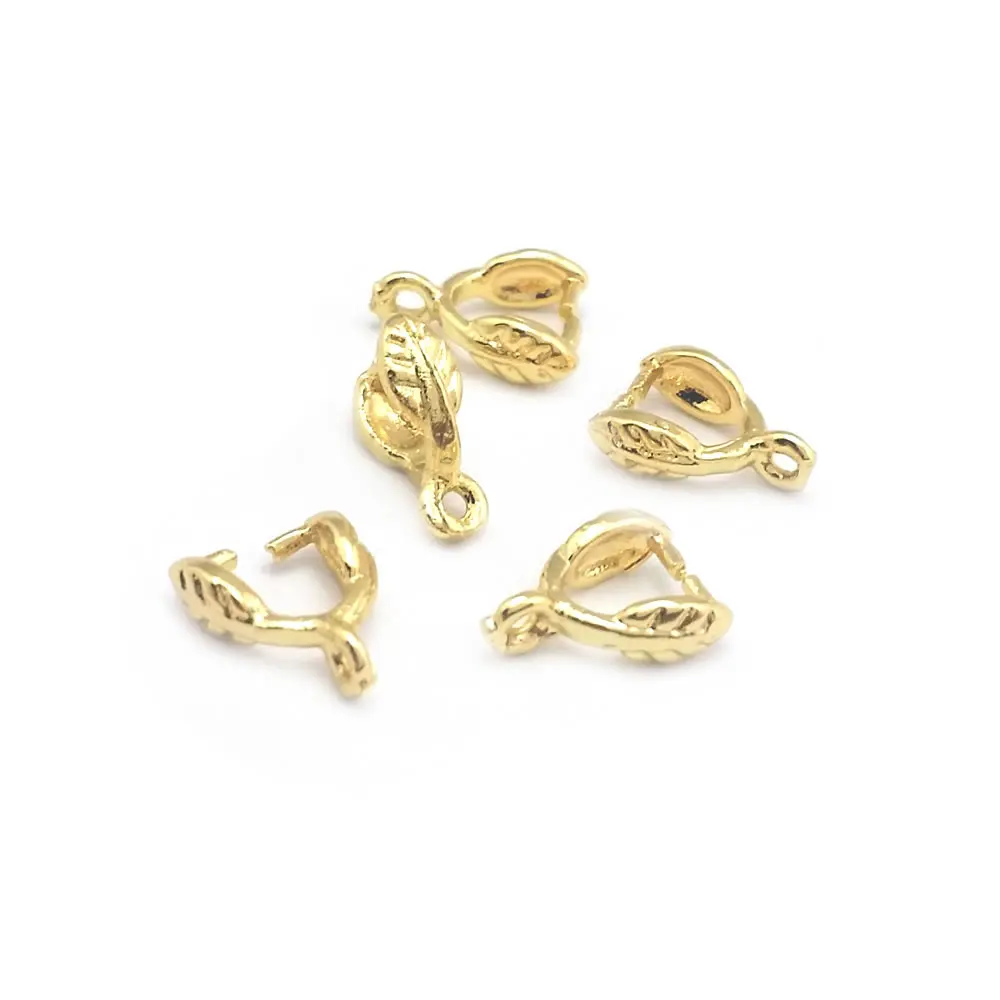18K Gold Color Charms Connector Pendants Clasps Beads Connector High Quality Jewellery Making Rosediy official-website