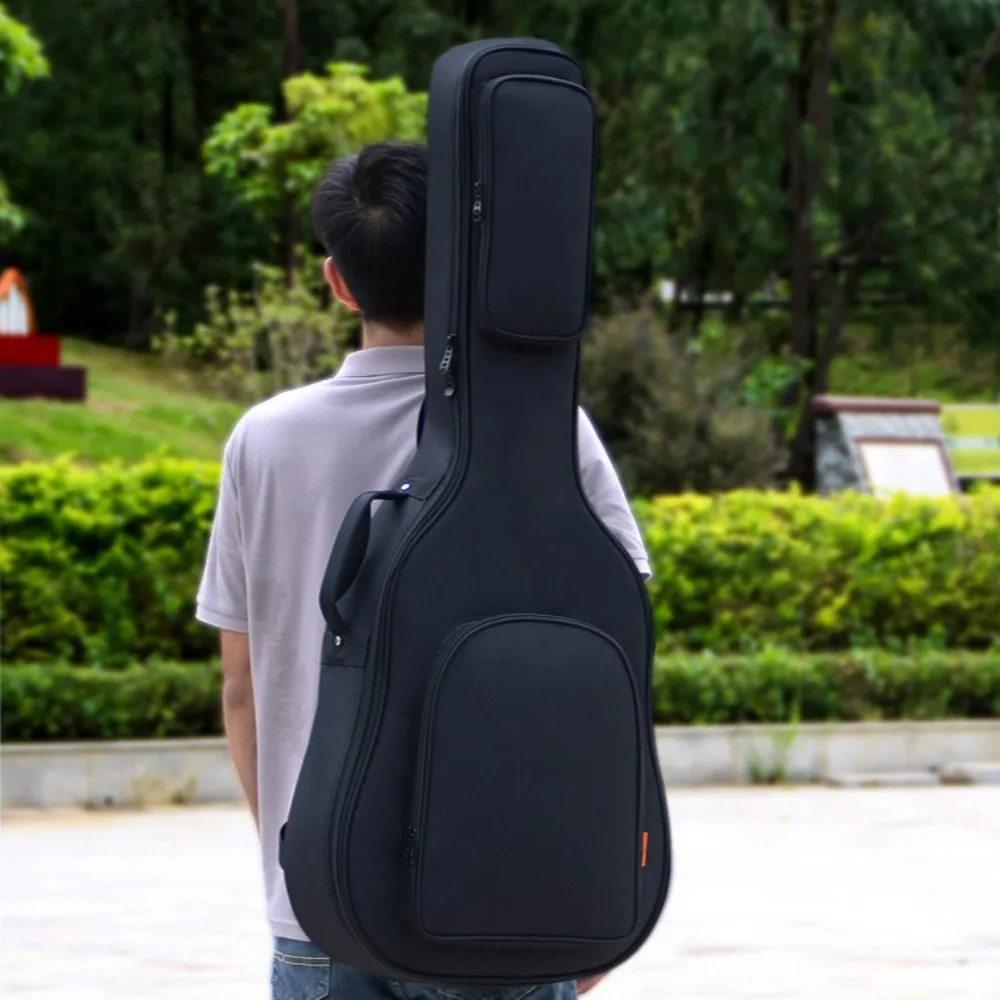 Oxford Guitar Backpack 36/38/39/40/41 Inches Waterproof Thickened and Wear-resistant Guitar Bag Musical Instruments Guitar Parts view 2