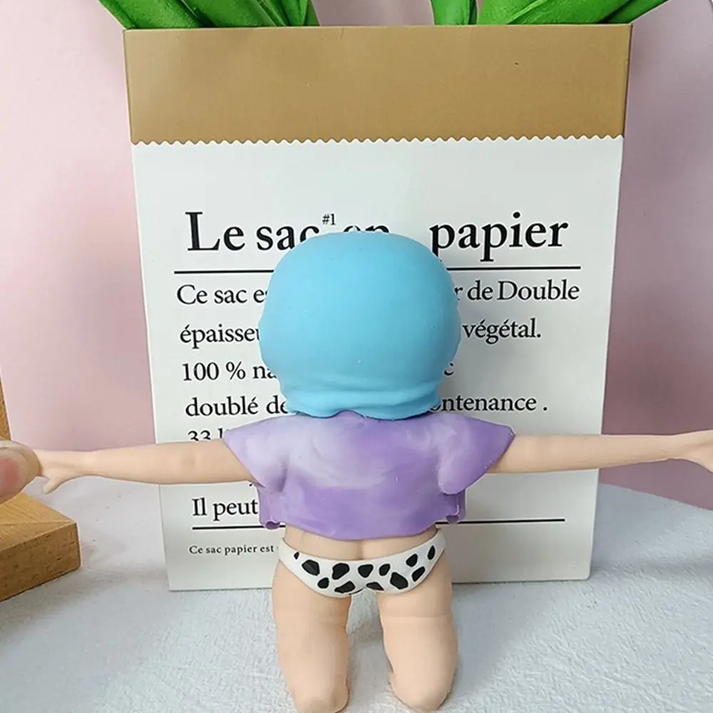 

Мягкая сенсорная силиконовая маска для сжатия, мультяшная Непоседа, TPR, 3D, декомпрессия, забавная