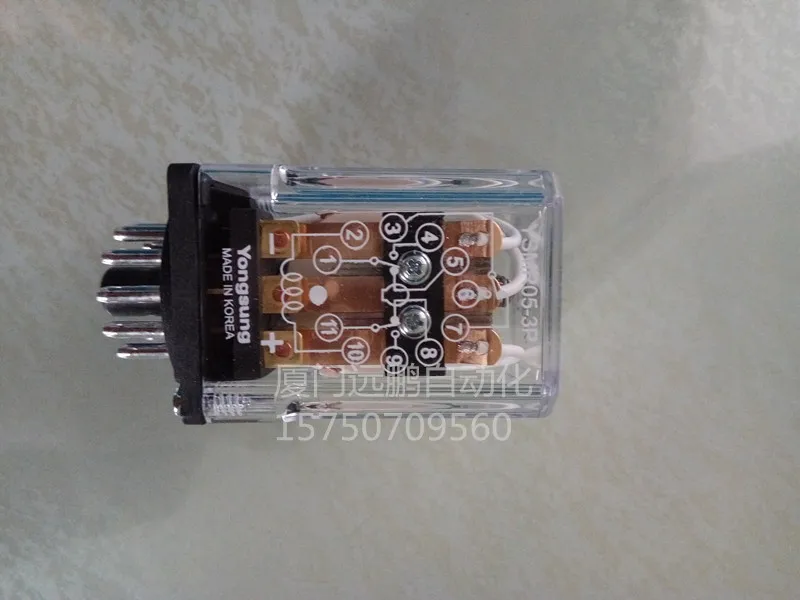 YSMR05-3P220DL DC220V universal intermediate relay Korea