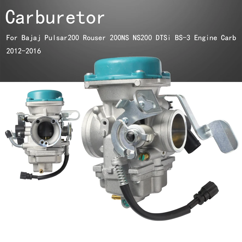 

Motorcycle Carburetor 33MM For Bajaj Pulsar200 Rouser 200NS NS200 DTSi BS-3 Engine Carb 2012-2016