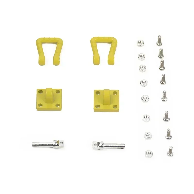 

Metal Trailer Hook Rescue Chain Decoration For 1/10 RC Crawler Car TRX4 RC4WD D90 Axial Scx10 Wraith CC01 Tamiya VS4