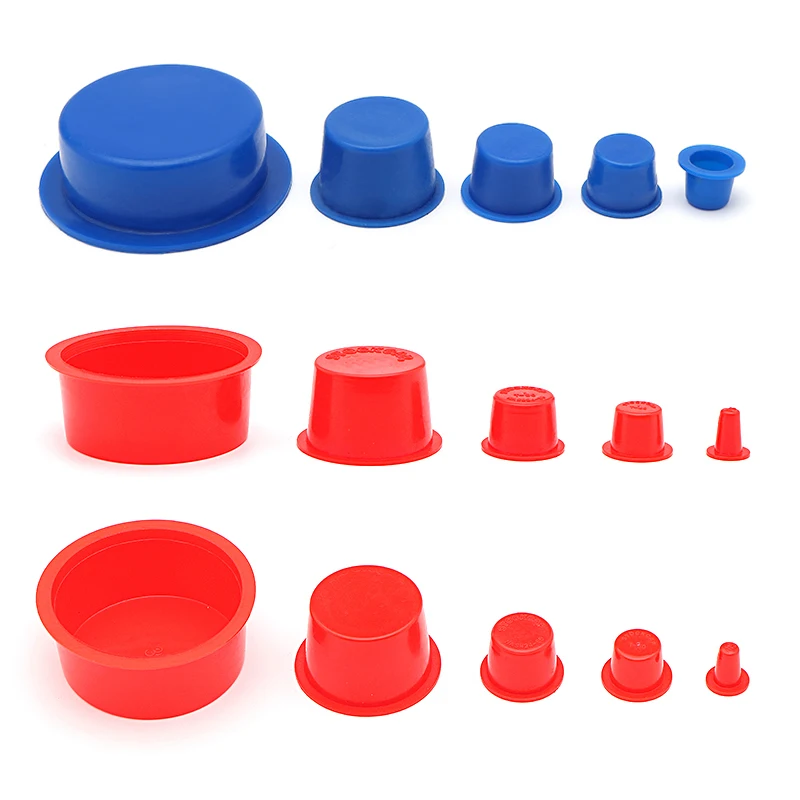 Plastic Conical Pipe Stopper, Round Tapered Cylinder Plug for Hydraulic Tubing, Oil Pressure Drain & Seamless Steel Tube End Cap