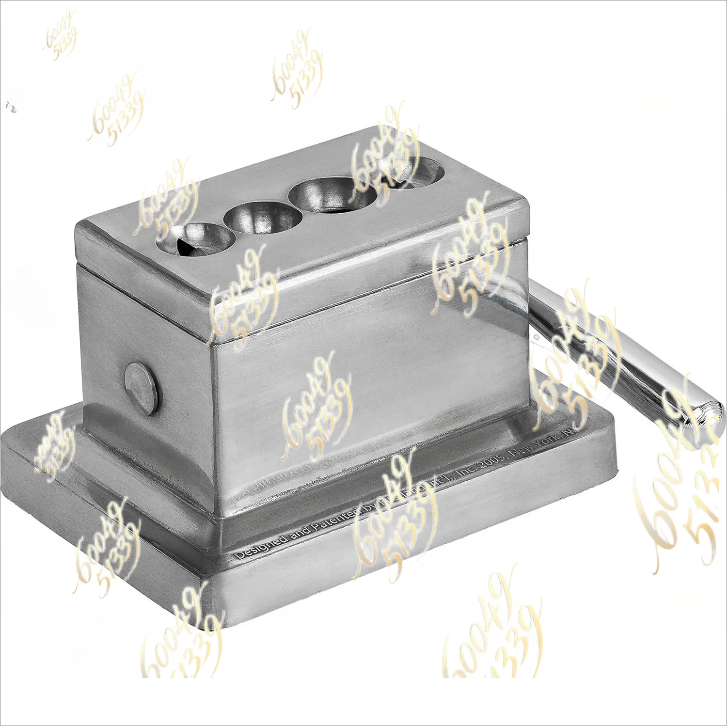 apply to Four-Station Cigar Cutter, Brushed Finish, 52 and 60 Ring Gauge Straight Cutter Model 9305