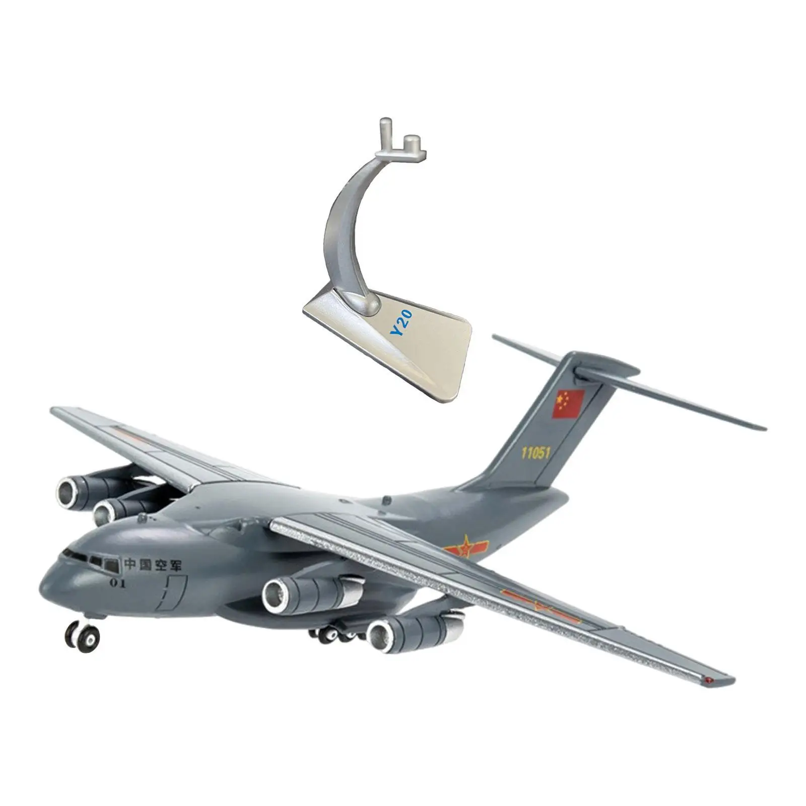 

1/260 Scale Xian Y-20 Transport Aircraft Airplane for Bar Bookshelf Bedroom