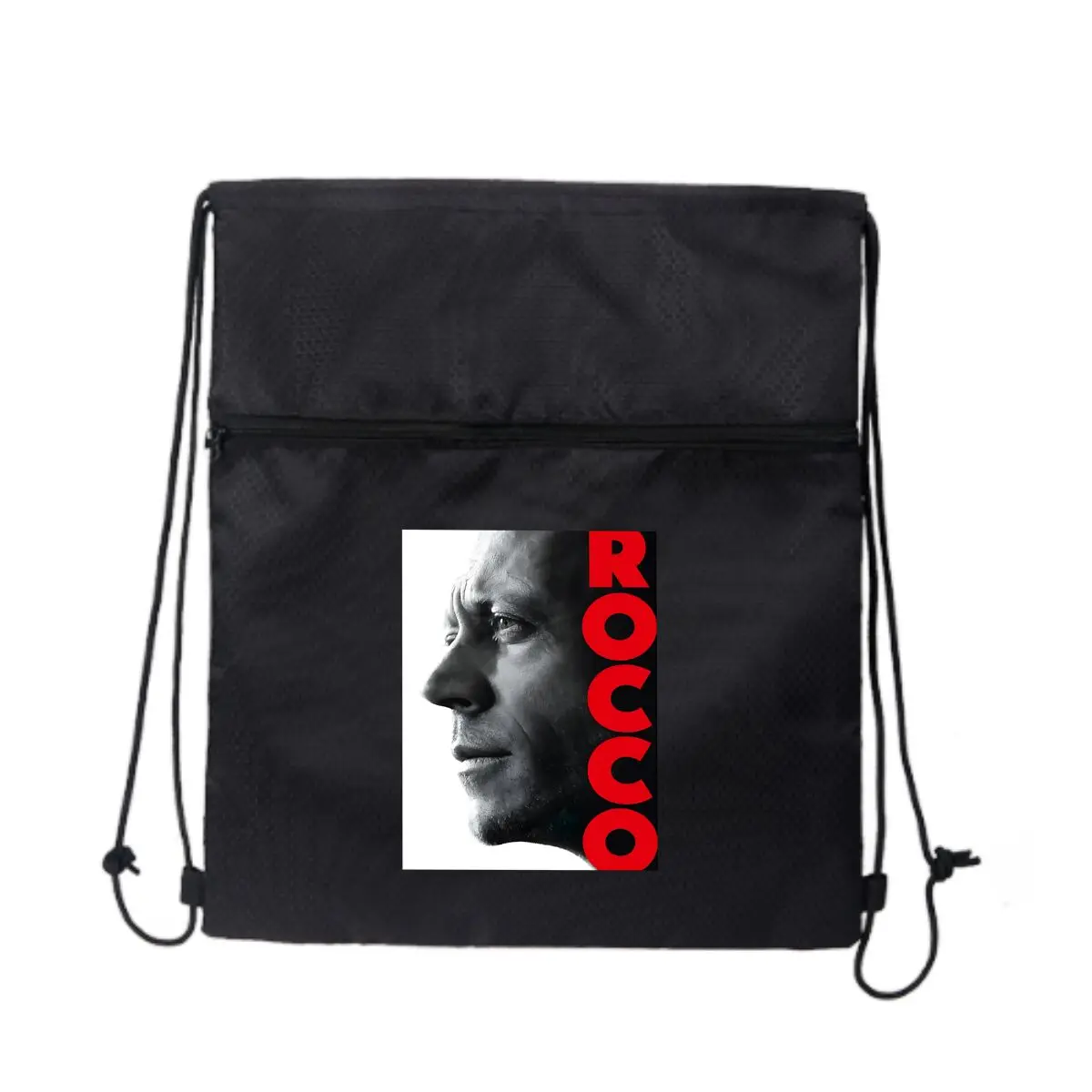 

Rocco Name Hides Cool Story Спортивный рюкзак на шнурке Спортивная баскетбольная сумка для фитнеса