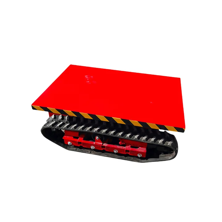 소형 지능형 원격 제어 크롤러 운반기, 과수원 전기 크롤러 취급에 적합합니다.