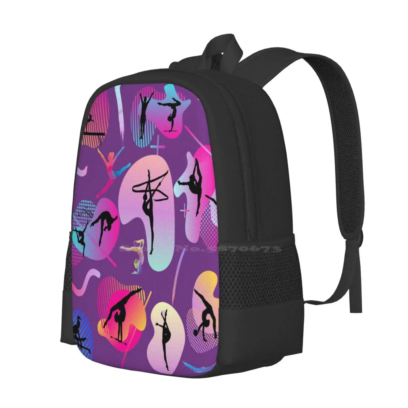 Gymnastics School Bags For Teenage Girls Laptop Travel Bags Training Handstand Flexibility Flexible Acrobatics Flips