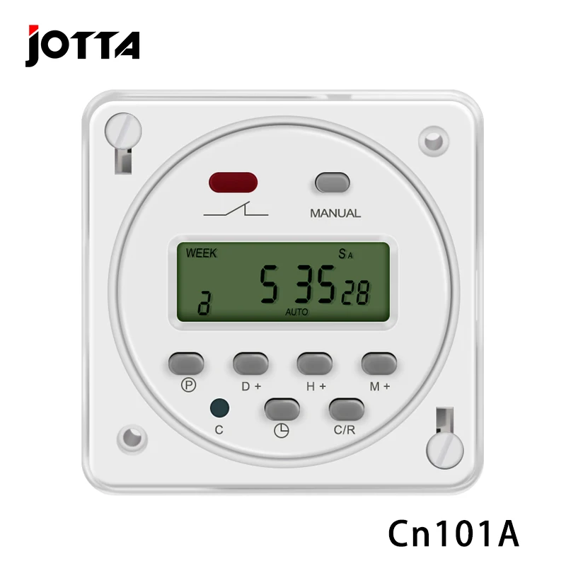 CN101A LCD time switch 12V 24V 110V 220V Time Relay Street Lamp Billboard Power Supply Timer With Waterproof Box