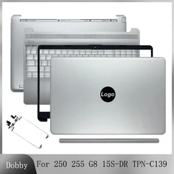 Laptop Body Housing Case for HP 250 G8 255 G8 15S-DR TPN-C139 15-DW Back Cover Front Frame Palmrest Bottom Case Hinges Top Lid