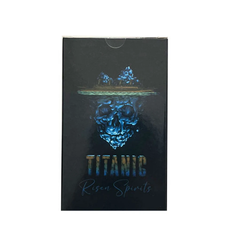 12x7cm Titanic divinazione tarocchi 78-mazzo di carte per principianti con libro guida