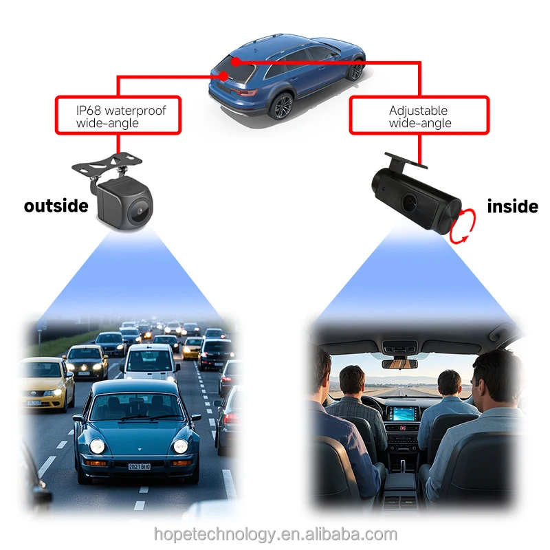 4K Car Dash Cam Wit… - image