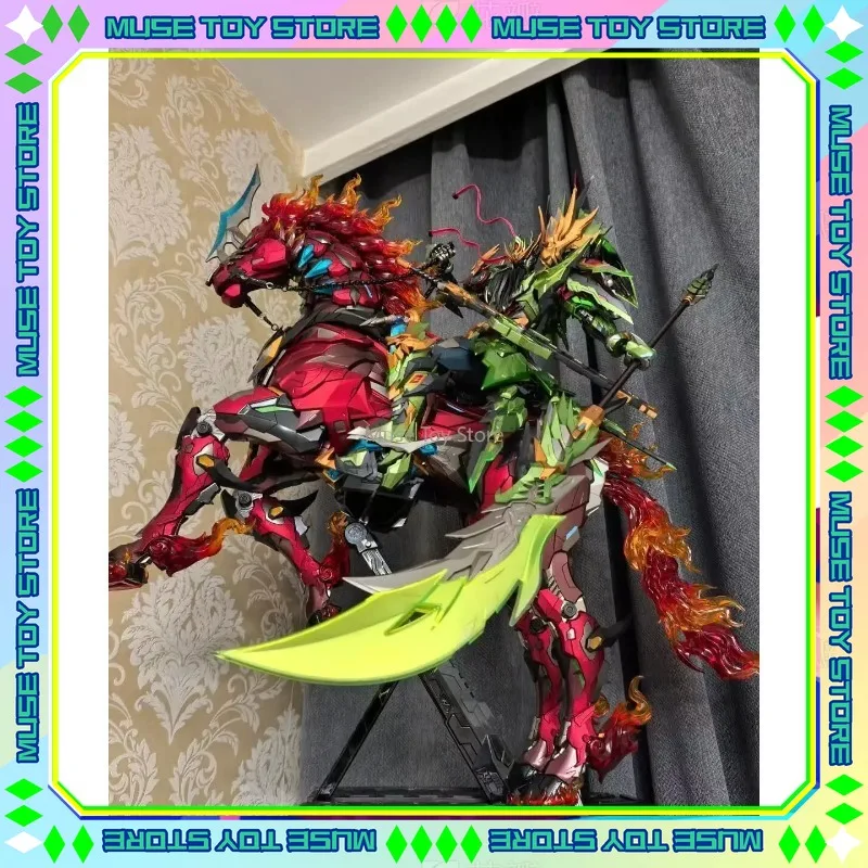 

[В НАЛИЧИИ] Мотор Nuclear Mecha GuanYu MNQ-XH09X Chi Yan Huo Long Ju Готовая сборная модель Аниме Фигурка Наборы роботов Игрушки