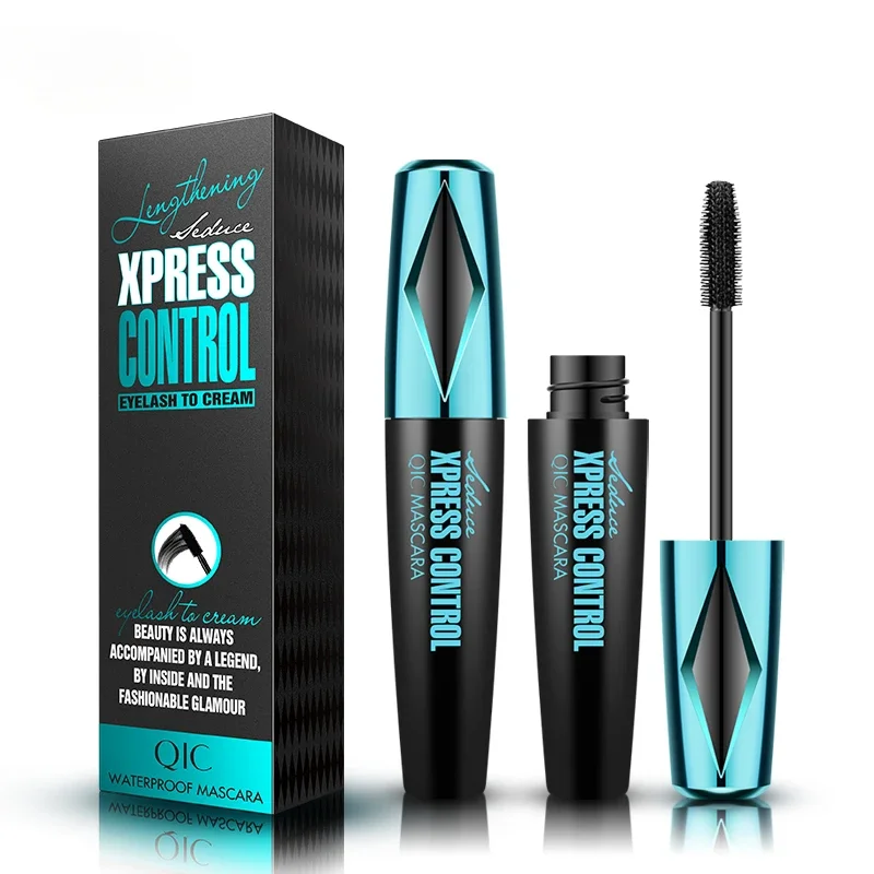 4D-Mascara für Wimpernverlängerung, schwarze Verlängerung, Make-up, Wimpern, Seidenfaser-Lash-Mascara, wasserfest, kosmetisch, Byd