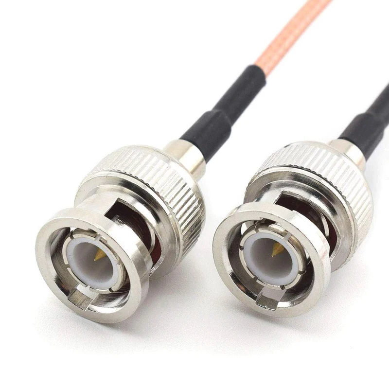 RG316 Cable BNC Male Plug to BNC Male Plug Connector RF Jumper pigtail Straight 15CM-300CM