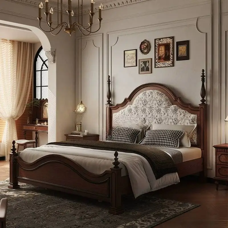 Bedding Headboards Double Bed Accessories Board Solid Household Bed Frames Bedroom Modern Camas De Dormitorio Home Furniture
