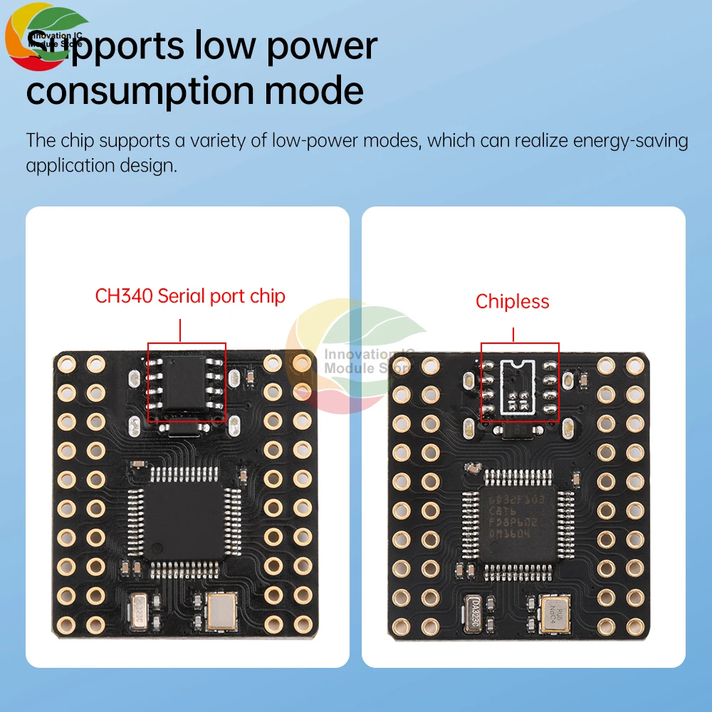 STM32F103C6T6A STM32F103C8T6 CH32V103C8T6 Mini Microcontroller Development Board Arm Architecture Minimum System Board Type-C