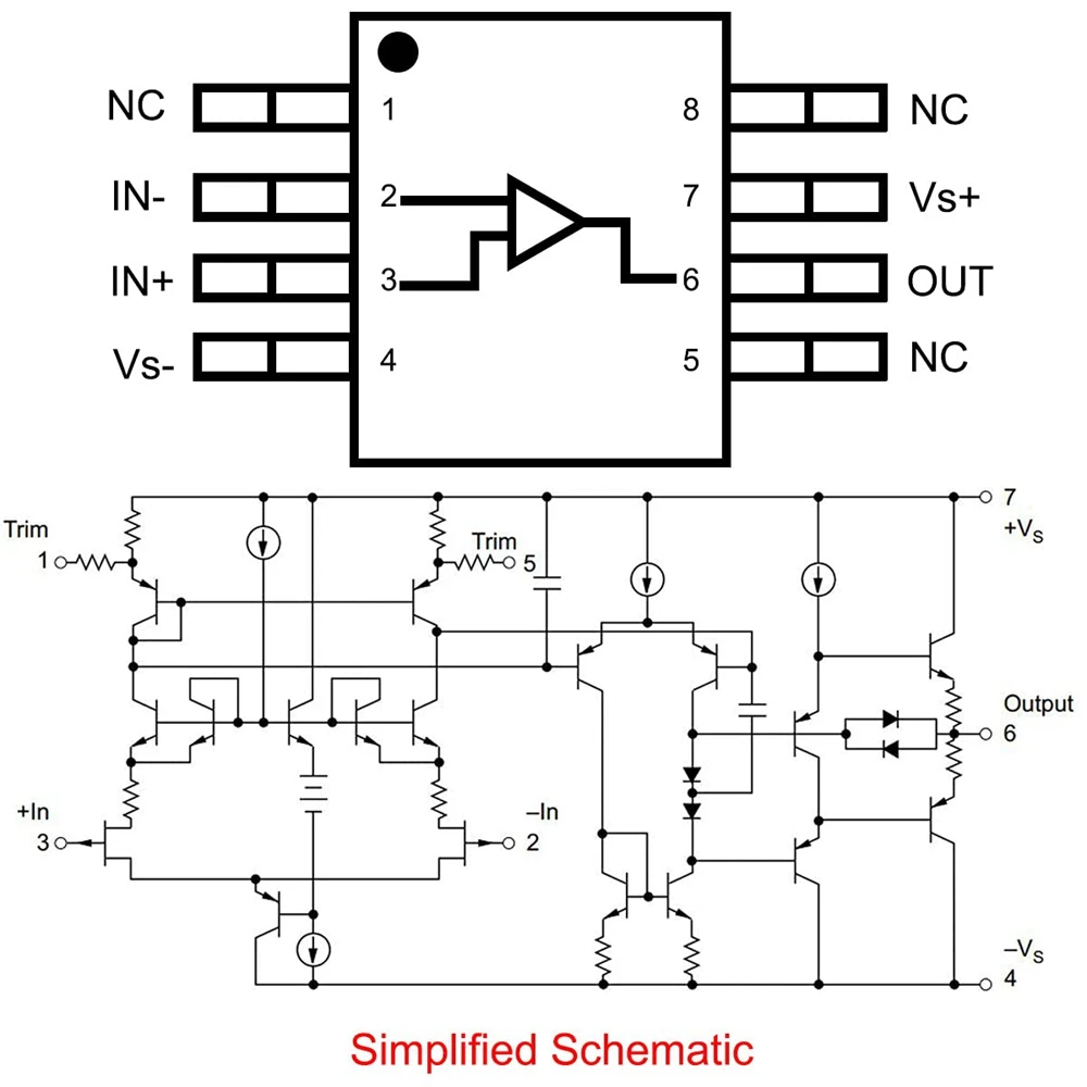 1 pezzo OPA627 X2 passa a Dual Op Amp OPA627 Single Op Amp a Dual Op Amp Module SMD a DIP