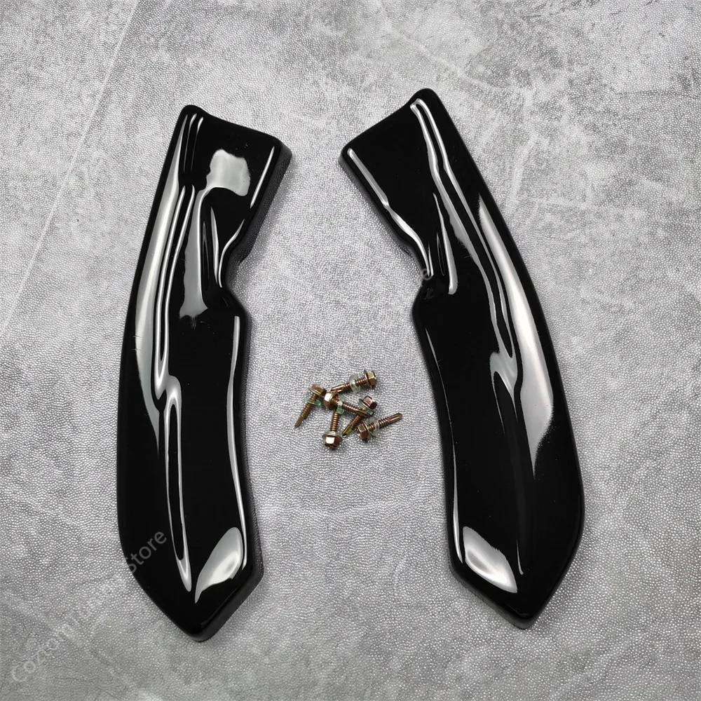 Maxton Style Gloss Rear Side Splitter For VolksWagen Tiguan R Facelift Rear Bumper Diffuser Lip Bodykits 2021-2023 Tuning - view 3