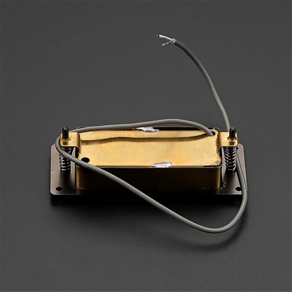 Practical Sealed Mini Humbucker Double Coil Pickup for Electric Guitar Bronze Vintage Bronze Small LP Style Pickup with 2-Core