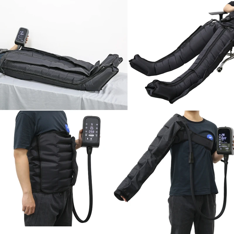 Arm Waist Leg Air Compression Massager Full Body Muscle Recovery Pressotherapy Massage System