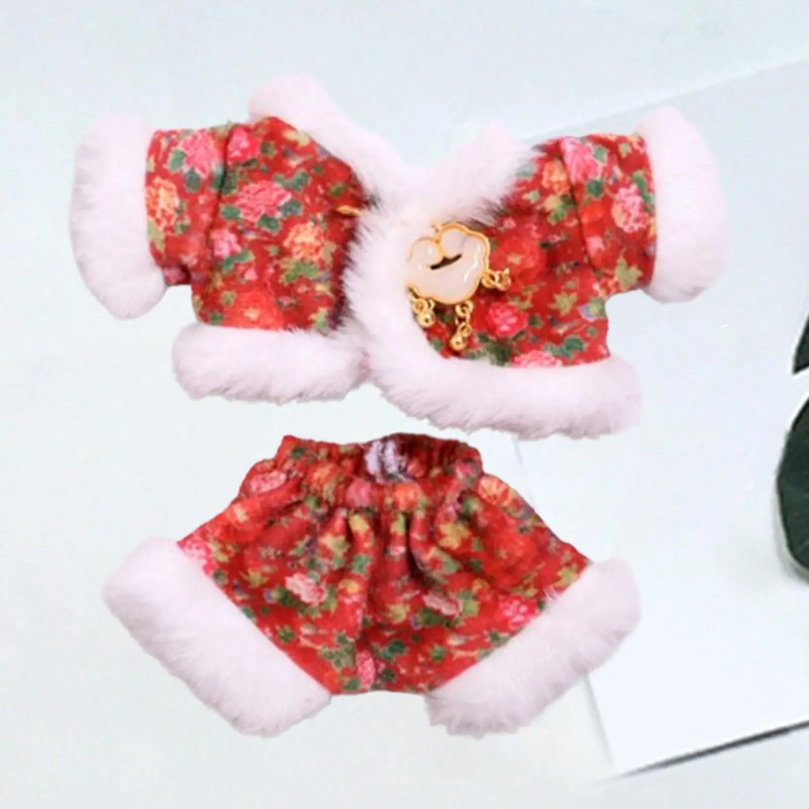 

Одежда для плюшевых кукол 15-17 см, милая одежда с мягкими животными, реквизит для фотосессии, наряды для кукол, костюм куклы для аксессуаров для кукол