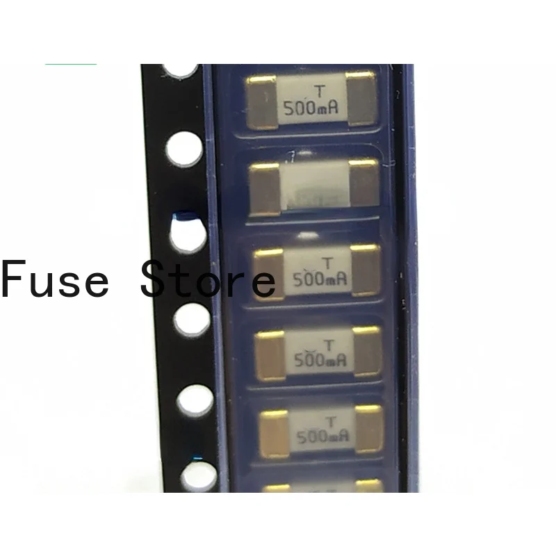 10PCS Imported Original 0452.500MRL 1808 Patch Fuse T500A 0.5A Delay Time