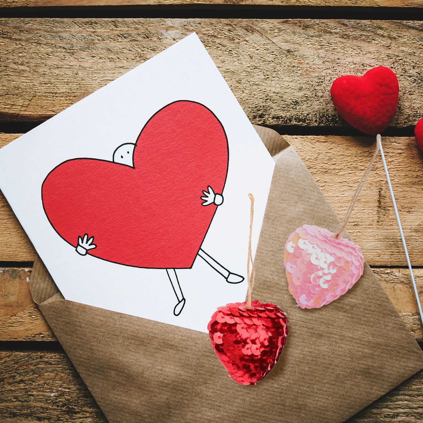 

12pcs Heart Shaped Hanging Decor 4cm Red Pink White Plastic Valentine Loving Heart Pendant Christmas PartyReusable