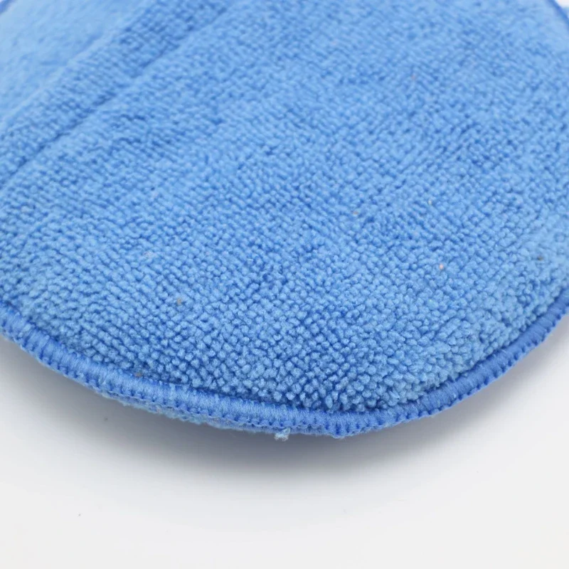 1/5Pcs 5-inches Microfiber Wax Applicator Pad Ultra Soft Car Polishing Sponge with Finger Pocket Auto Care Polish Foam Sponge