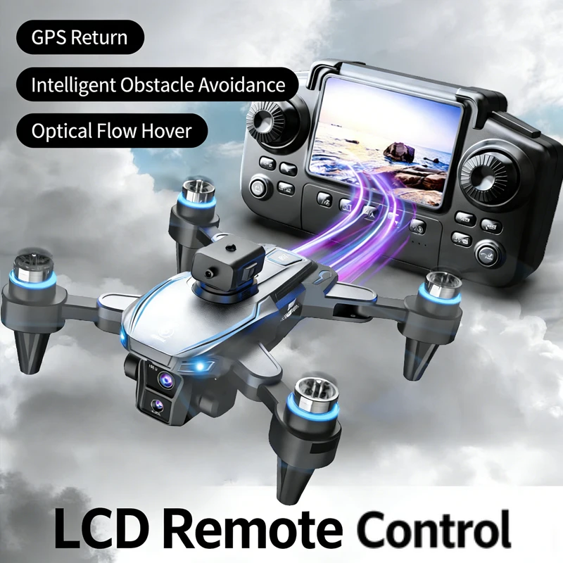 

DWI X8 MAX GPS Drone 8K Professional HD Camera 5G WIFI FPV 360° Obstacle Avoidance Brushless Large Screen RC Quadcopter Gifts