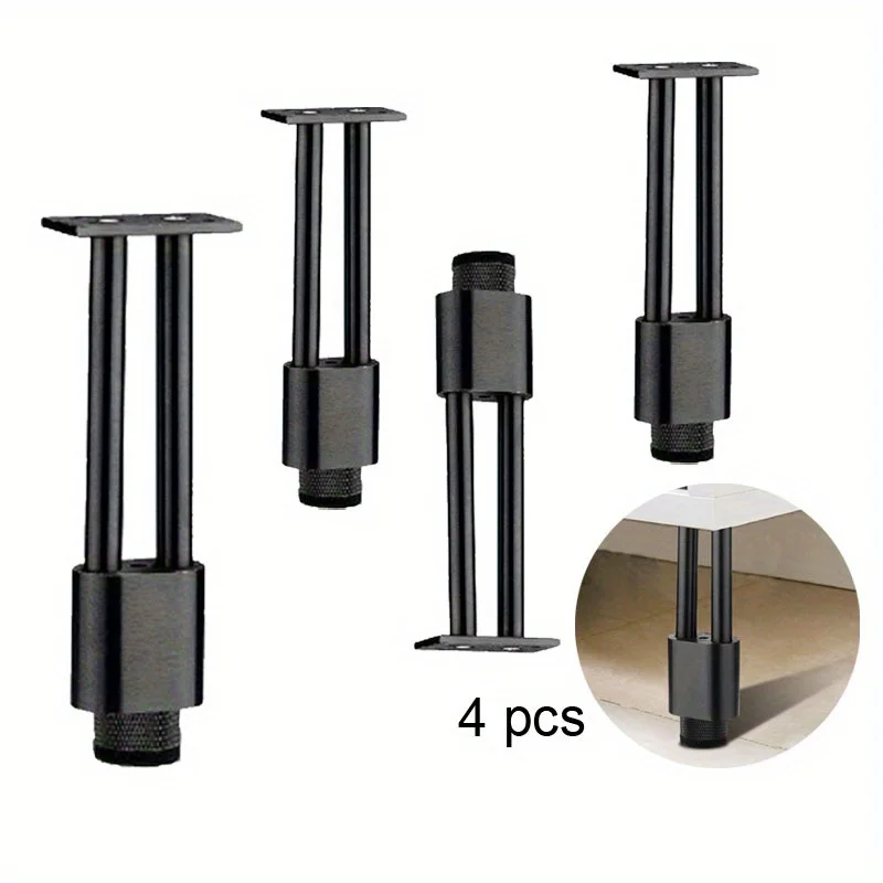 

4 шт. металлических ножек для мебели, сменные ножки для дивана, металлические ножки для книжных шкафов, комодов, тумб, столов, шкафов