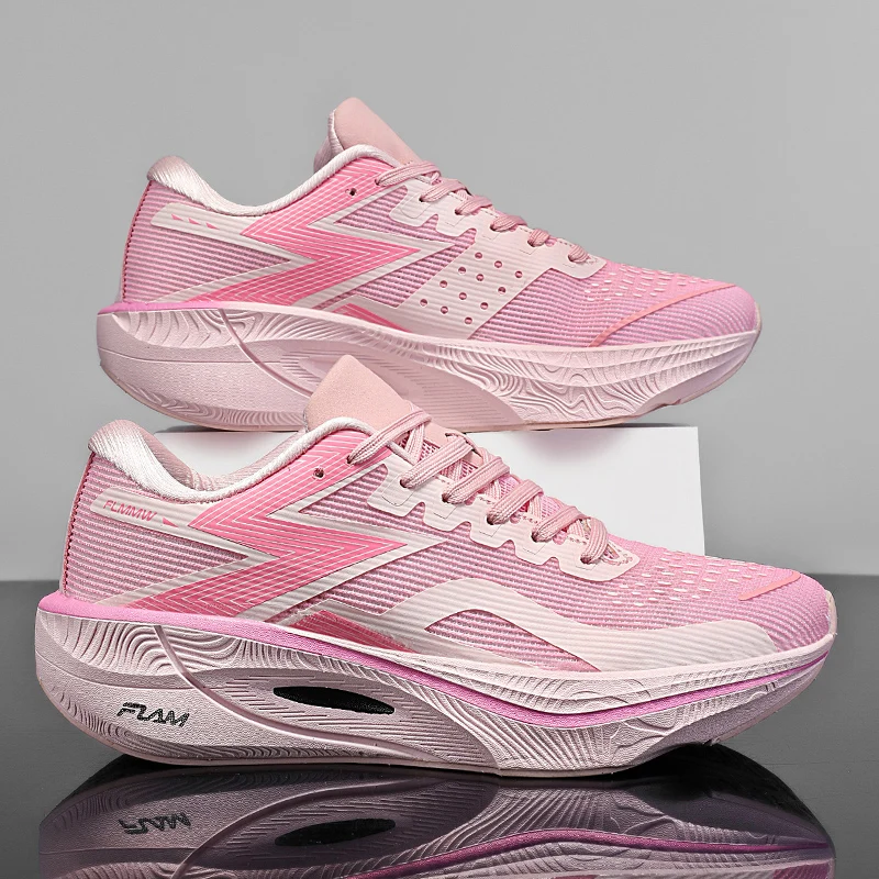 

Running Shoes Men Women Flat Mesh Breathable Lightweight Outdoor Sports Jogging Shoes Comfortbale Lace-up Tennis Shoes for Men