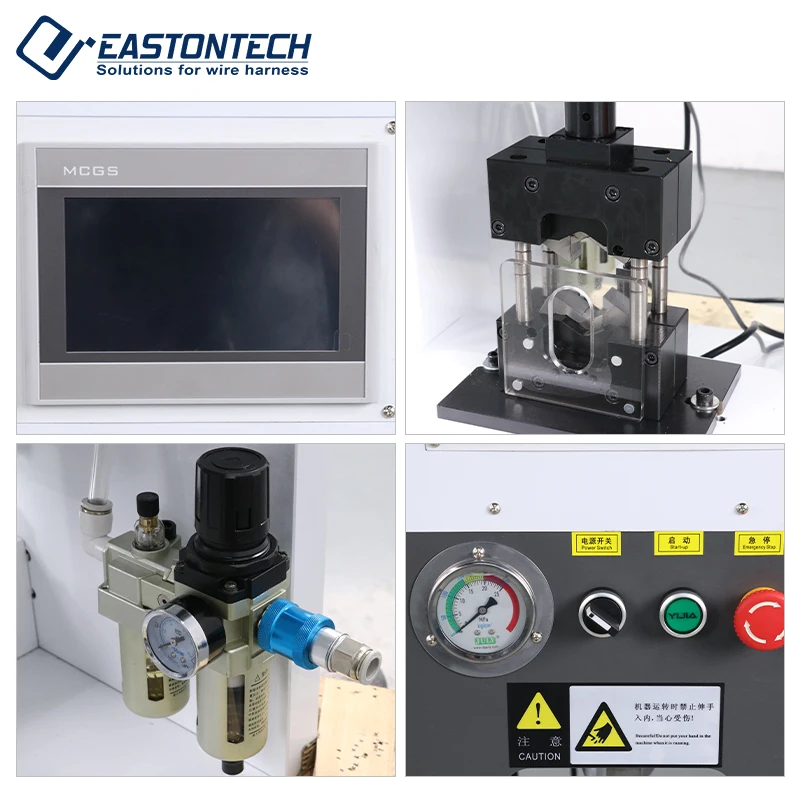 EW-5245 High Quality Semi-Automatic Hydraulic Terminal Machine 2.5-45mm2 Crimp Size for Cable Manufacturing Equipment