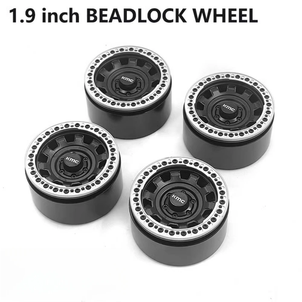 1/10 Crawler Truck 1 9 inch Beadlock Wheels Hub rim fit RC4WD Gelande2 Cruiser fj40 Traxxas trx4 2021 bronco & TRX-4 Blazer k5