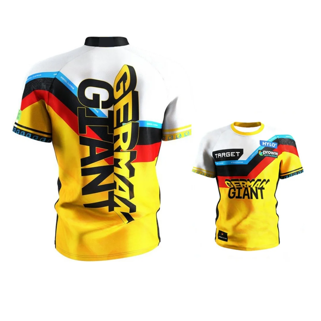 2026 Target Gabriel Clemens Dartshirt Offizielles Dart-Wettkampftrikot Sommer-Sport-T-Shirt für Herren Kinderbekleidung T-Shirt