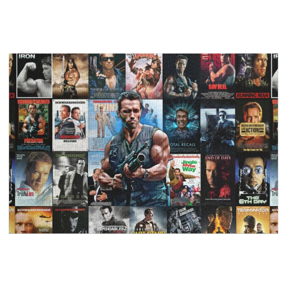 

Collage of Arnold Jigsaw Puzzle Wooden Name Custom Personalized Animal Personalized Gift Wooden Jigsaws For Adults Puzzle