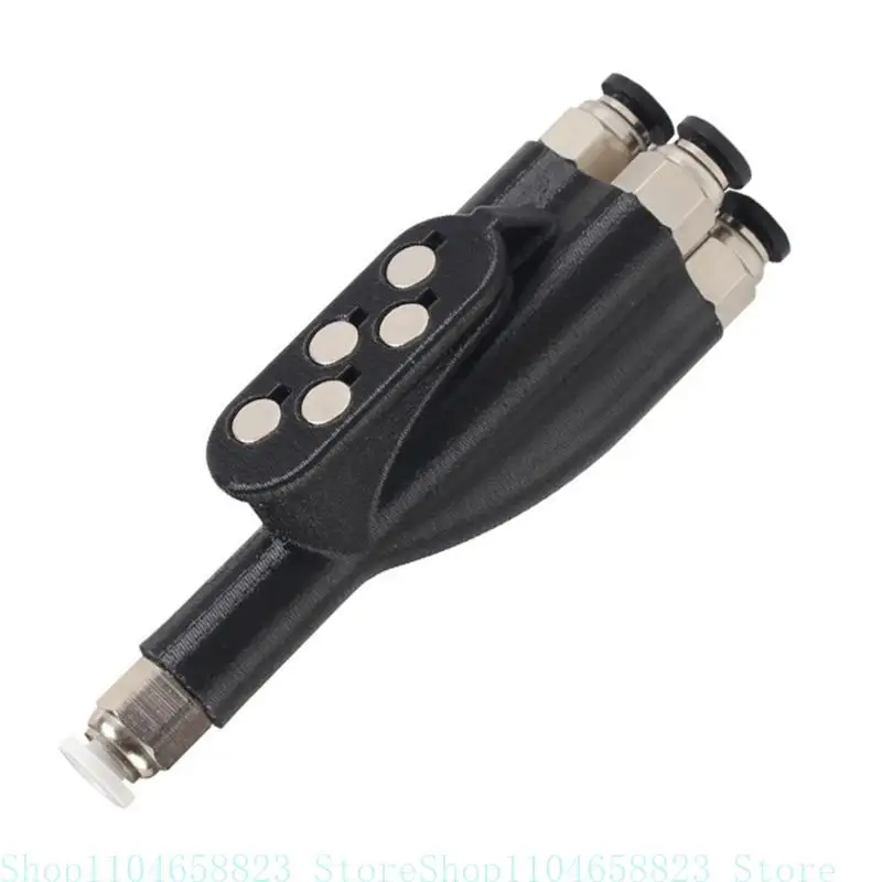 

Соединители-адаптеры для трубок из ПТФЭ 4-в-1 для лабораторных аксессуаров для 3D-принтеров X1C P1P/S Запасная часть адаптера из ПТФЭ 4-в-1