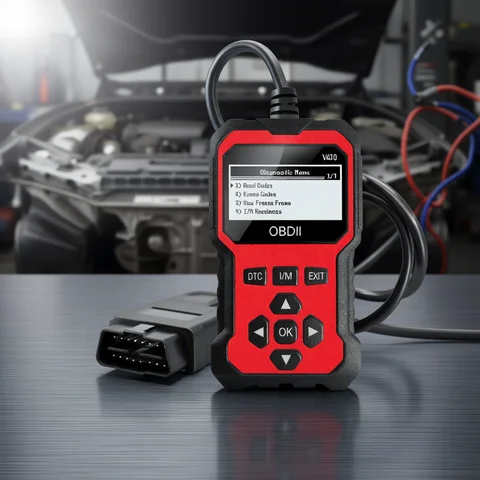 Enhanced Universal Obd Ii Scanner Car Engine Fault Code Reader Can Diagnostic Scan Tool, Read and Clear Error Codes for 1996