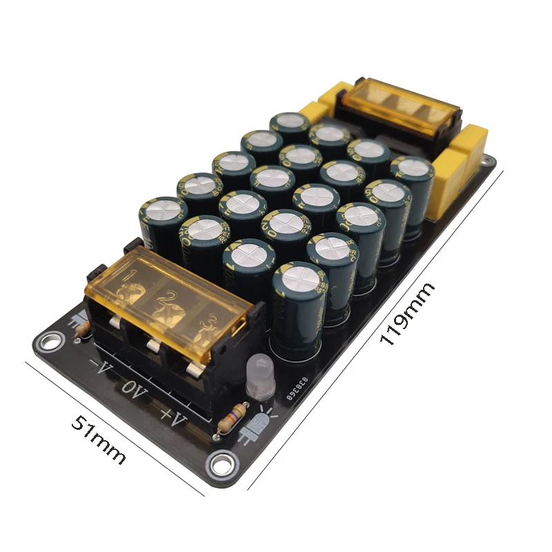 Dual power supply rectifier filter module amplifier rectifier filter board output positive and negative DC voltage