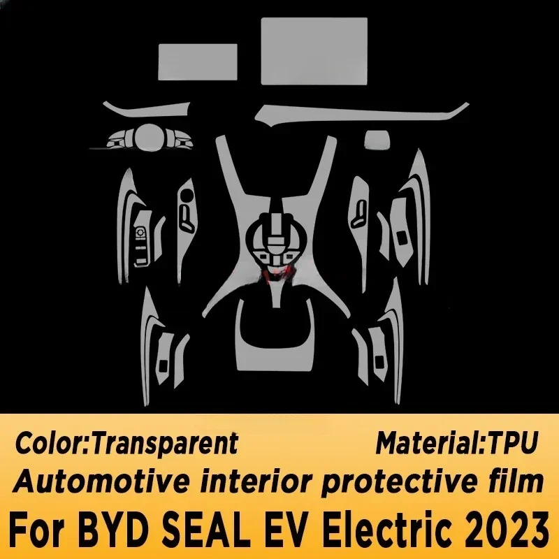 

Для BYD SEAL EV Electric 2023 панель редуктора навигации автомобильного интерьера экрана телефона наклейка против царапин