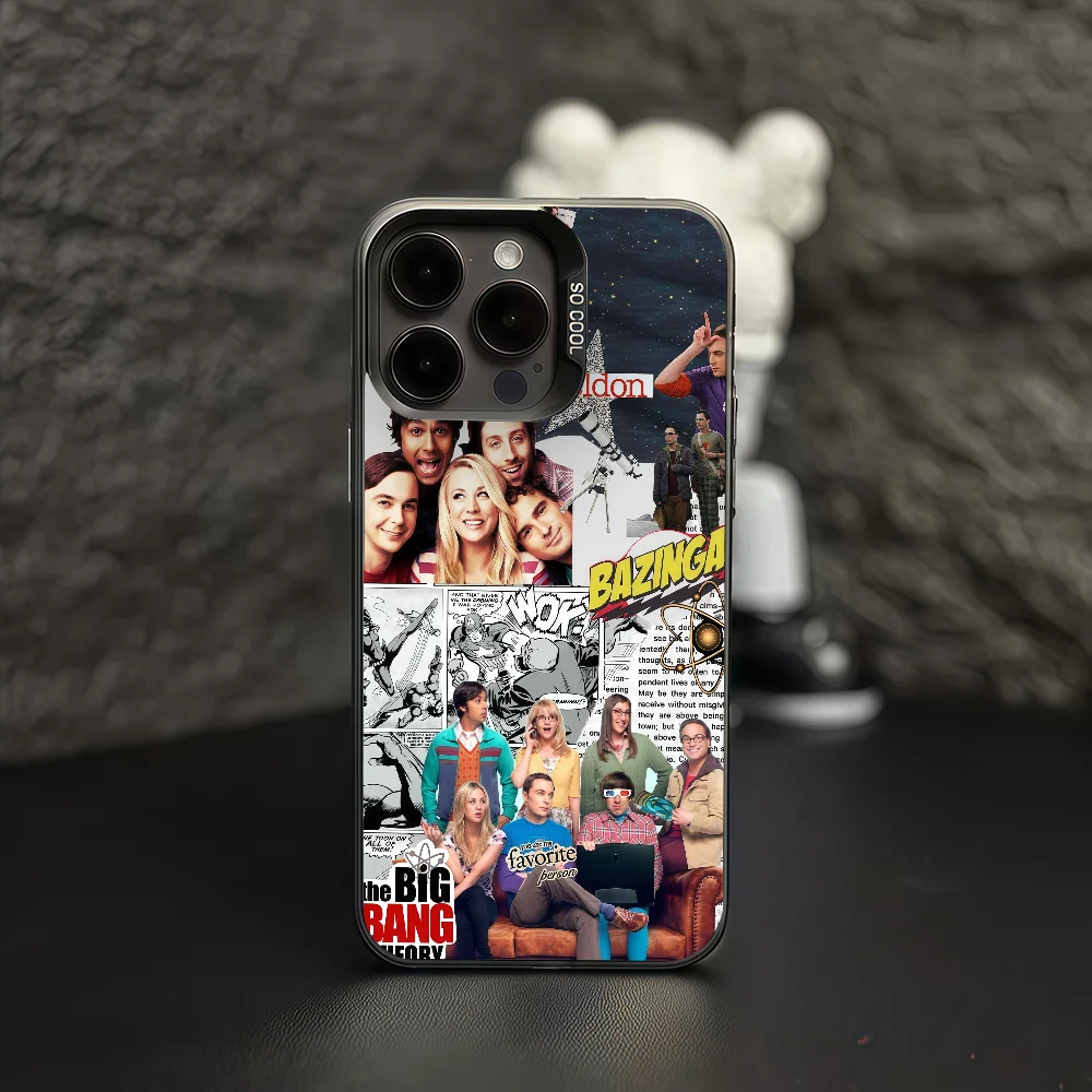 حافظة هاتف TV The Big B-Bang T-Theory لهاتف سامسونج A07 A17 A06 S25 S24 S23 4G 5G غطاء حماية IMD ملون #3