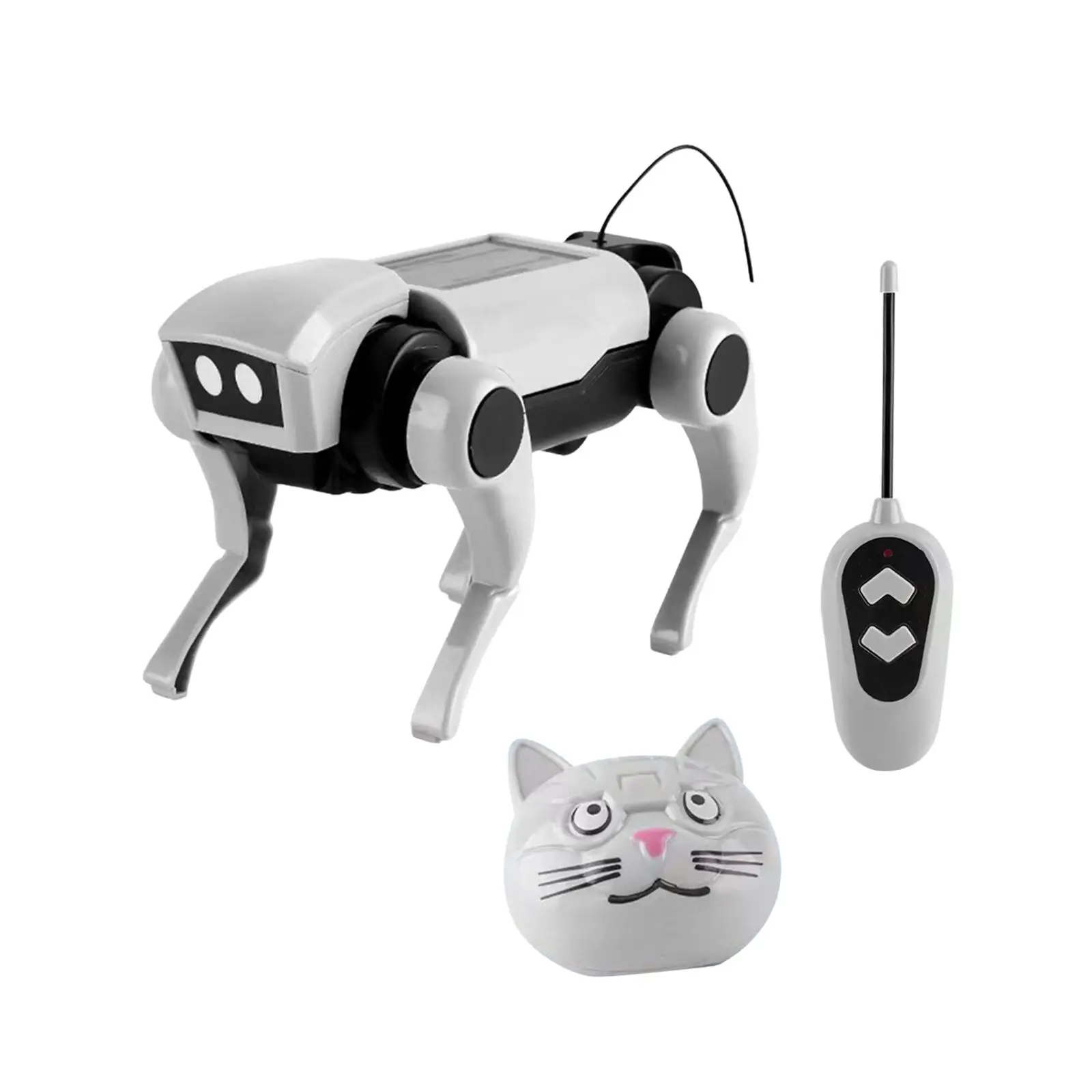 Jouet électronique pour chien robot pour enfants, tige, bricolage, auto-assemblage, puzzle 3D