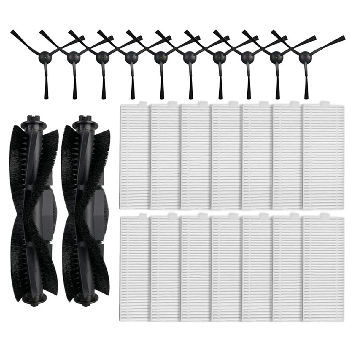 

AB31 For Mars01 / SL68 / V3 Absolut Robot Vacuum Cleaner Parts Replacement Main Side Brush Hepa Filter