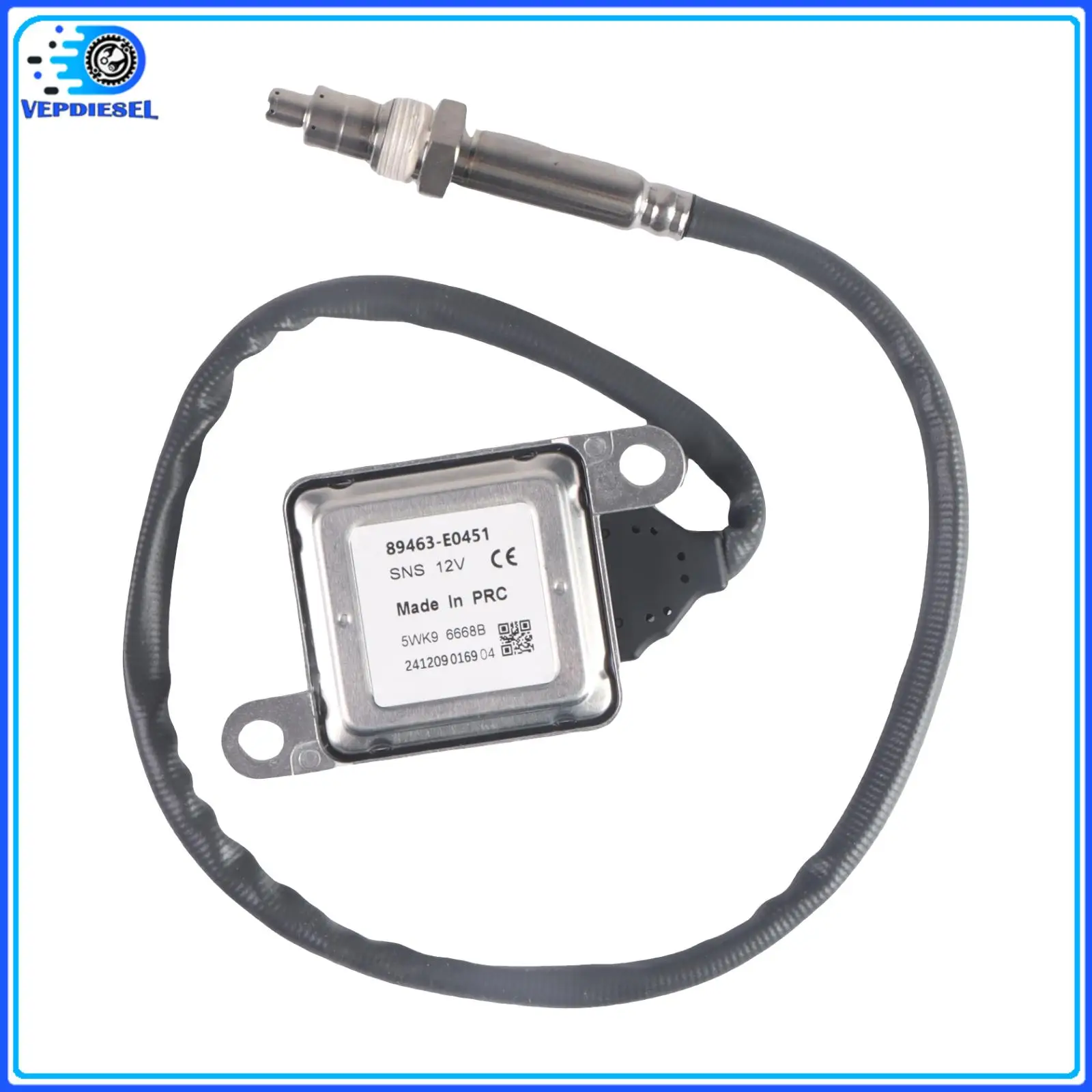 

1pc 89463-E0451 5WK96668B Nox Sensor Nitrogen Oxide Sensor SNS12V For HinoTruck Model 12V Direct Replacement New & High-Quality