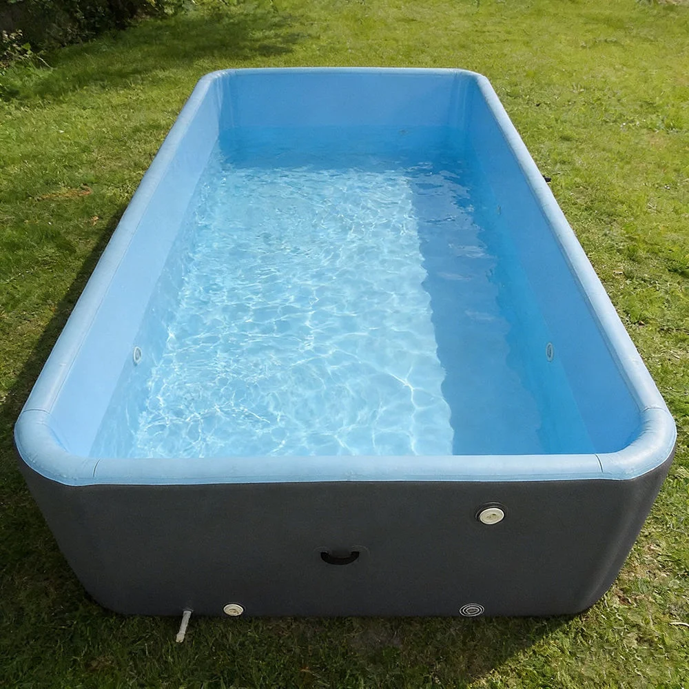 Wholesale Eco Friendly Drop Stitch Swimming Pool Piscinas Inflatable Pool PVC Material for Kids Adult Summer Water Play