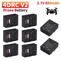 Original 4D-V2 RC Drone Battery For 4DRC V2 Mini Four Helicopter Accessories Folding RC 3.7V 700mAh Lipo Battery