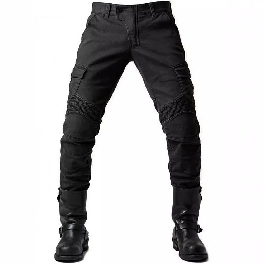 Motorcycle Jeans Pantalones Motocicleta Hombre Featherbed Jeans Standard Version Car Ride Trousers Pant Summer Riding