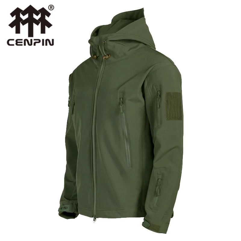 

Men Camouflage Multi Pocket Hooded Jacket Fashion Camping Tactical Jacket 2023 Autumn Winter Outdoor Casual Charge Coat Clothing